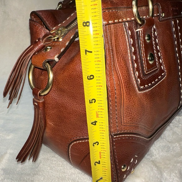 EUC Coach Hamptons Leather Satchel Style Number 10555 - Picture 9 of 15